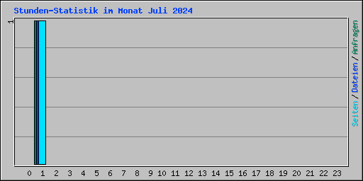 Stunden-Statistik im Monat Juli 2024